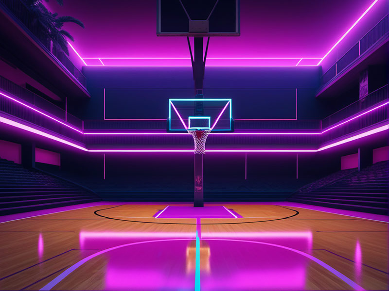 当野球场上出现一个NBA球员！