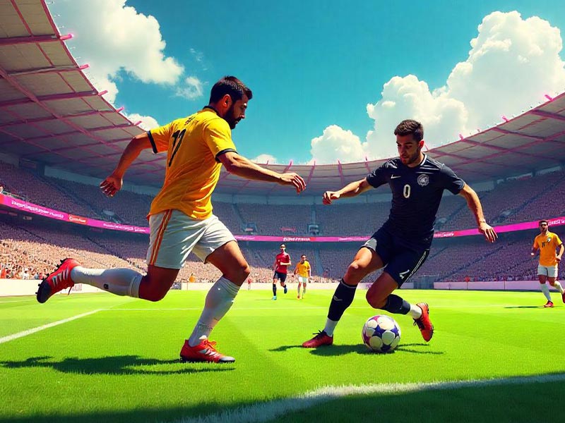 实拍:亚马尔和尼科在场边聊天,俩人都没有代表球队首发